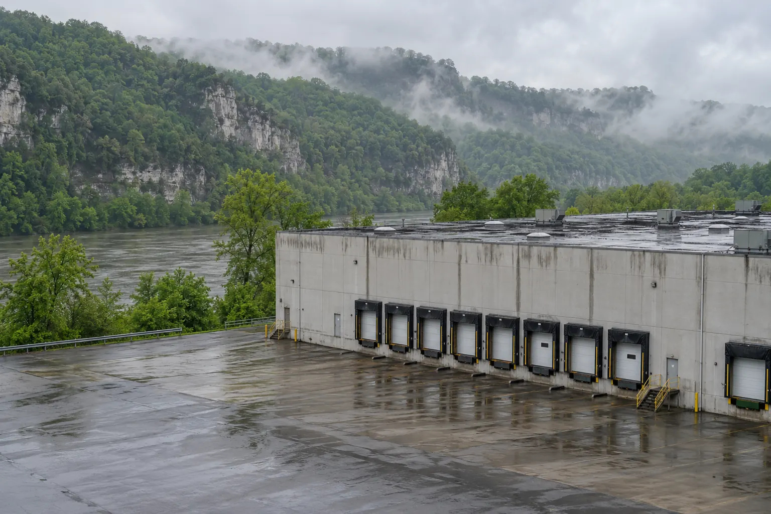 Commercial building with a metal roof in the Versailles, KY area